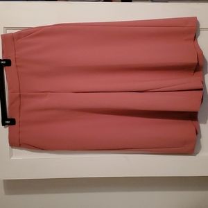 Lane Bryant Gauchos Size 18R Dusty Rose color. Like new.